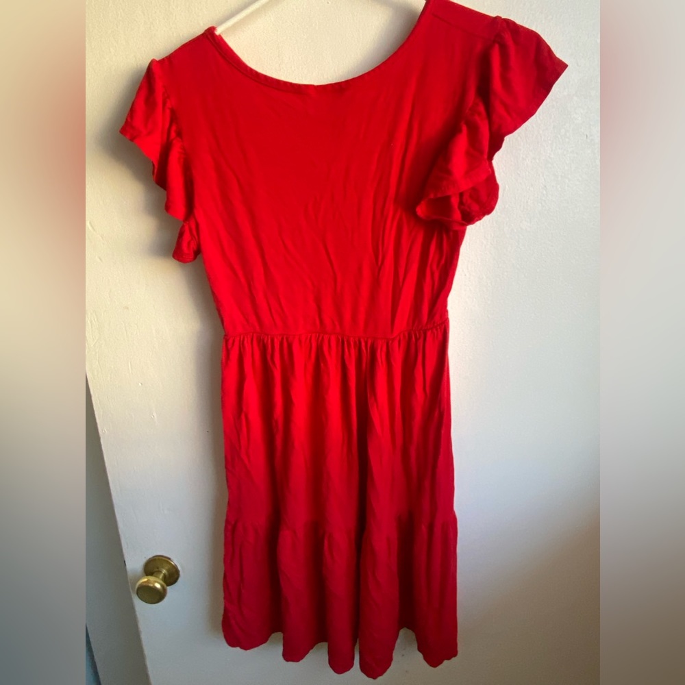 Red dress